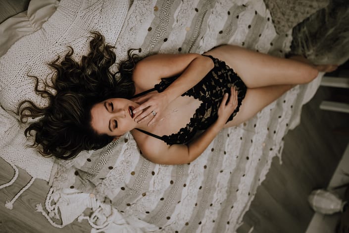 Riske Photography studio boudoir photo shoot Victoria BC
